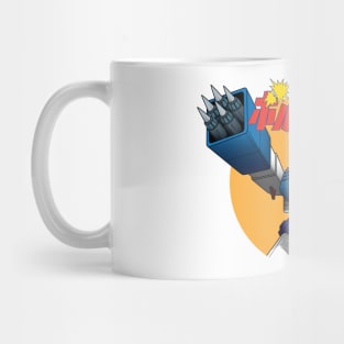 Voltes V Front Print Mug